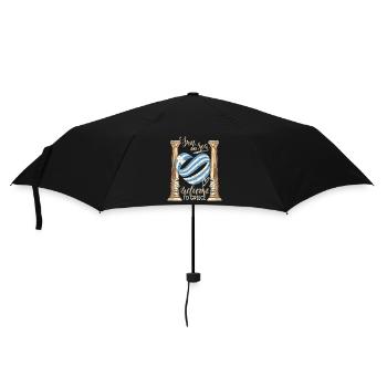 Greece, Sun and Sea Ancient Ruins - Umbrella (small) - black - Front