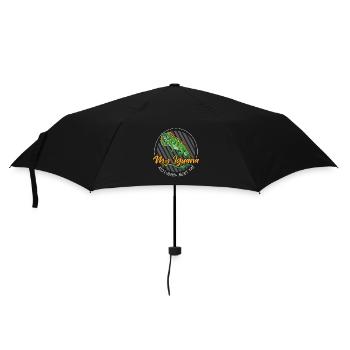 I would never hurt an Iguana - Regenschirm (klein) - Schwarz - Vorne