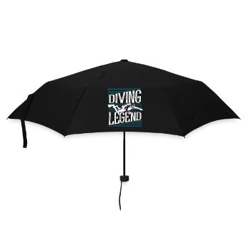 Diving Legend Diving Fins Goggles Diver - Umbrella (small) - black - Front