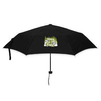 Boss Of The Toss Basket Disc Disc Golfer Player - Parapluie standard - noir - Devant