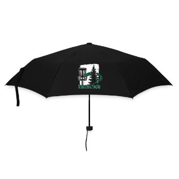 Treejection Korb Scheibe Disc Golfer Frisbee Golf - Regenschirm (klein) - Schwarz - Vorne