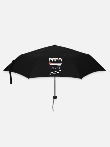 Papa 2024 loading... - Umbrella (small) - black