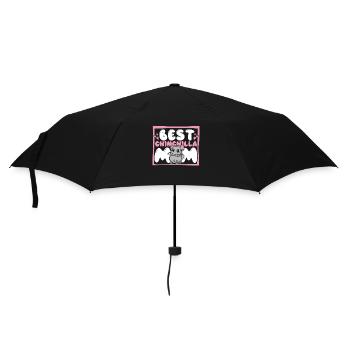 Best Chinchilla Mom Shorttail Long Tail - Umbrella (small) - black - Front