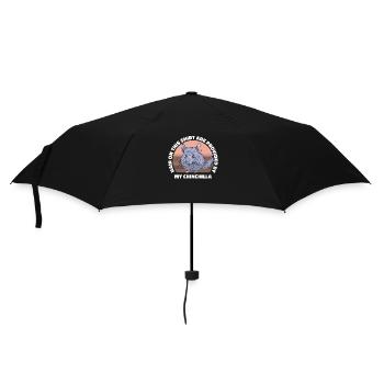 Hairs Are Provided By My Chinchilla Shorttail - Umbrella (small) - black - Front