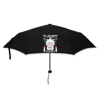 Scientist Saying, Chemistry, Physics Comic - Umbrella (small) - black - Front