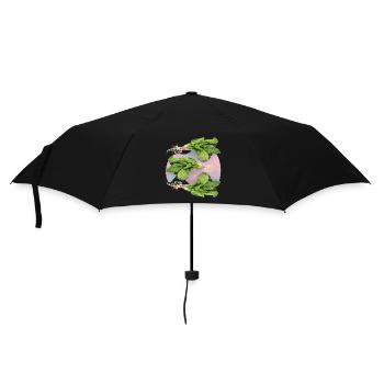 Épinards, épinards frais, épinards en feuilles, épinards - Parapluie standard - noir - Devant