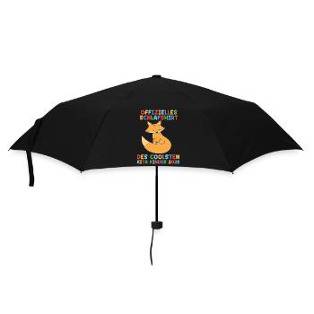 Fuchs Kita Kindergarten 2023 - Regenschirm (klein) - Schwarz - Vorne