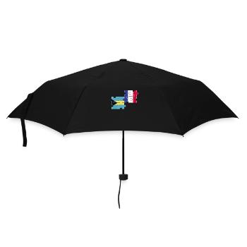 Bahamas France Drapeau Bahamiens français - Parapluie standard - noir - Devant