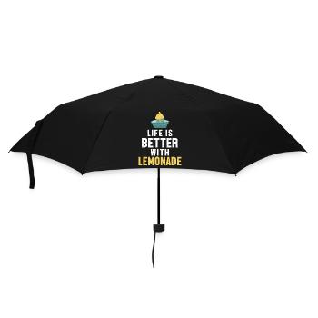 Life is Better with Lemonade Lemonade - Umbrella (small) - black - Front