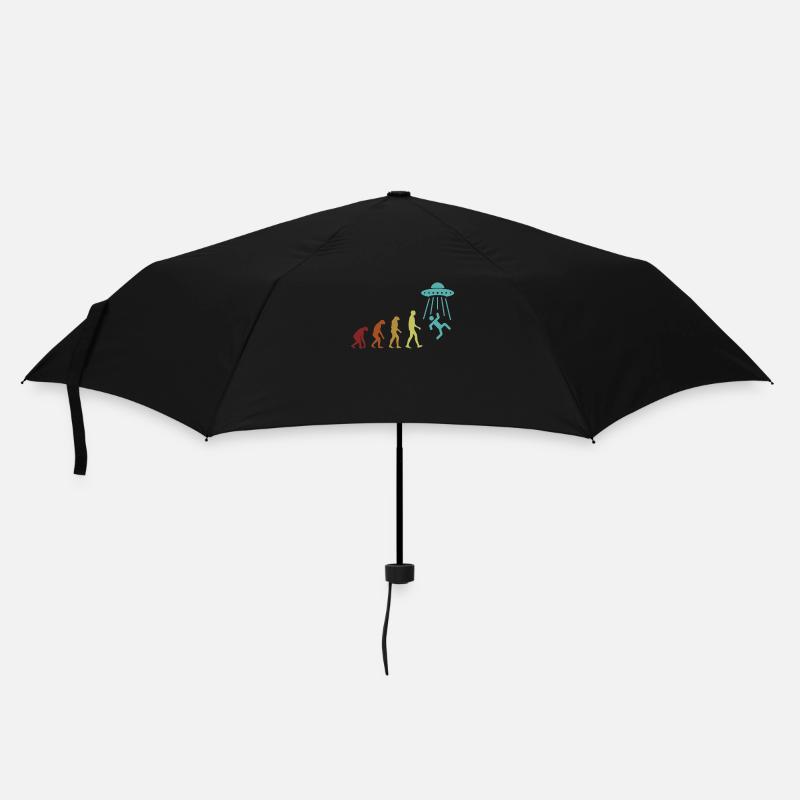 Alien Evolution Außerirdischer Ufo Conspiracy - Parapluie standard - noir