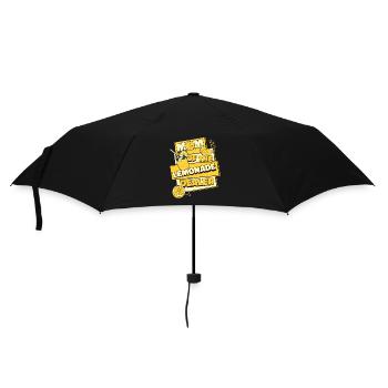 Mom Of The Lemonade Dealer Lemonade Lover - Umbrella (small) - black - Front