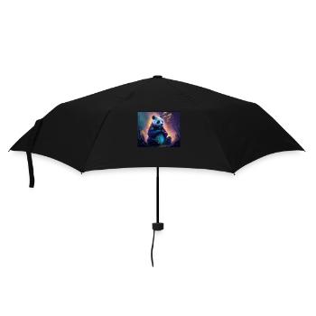 Panda Bear Friend Ailuropoda Melanoleuca Lover - Parapluie standard - noir - Devant