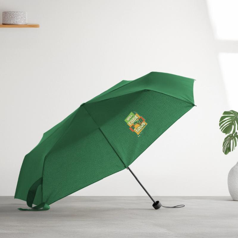 Will Code pour Tacos Développeur Codeur Programmeur Parapluie standard