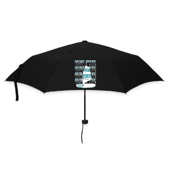 Surfez avec moi Surfer Surfer Sports nautiques - Parapluie standard - noir - Devant