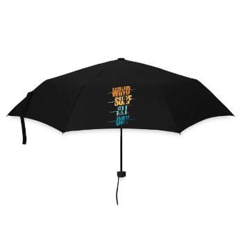 Windsurf All Day Water Sports Surfers Surfers - Umbrella (small) - black - Front