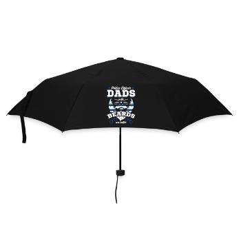 Polizei Polizist Polizeibeamte - Regenschirm (klein) - Schwarz - Vorne