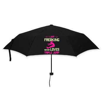talk about Tripple Jump - Regenschirm (klein) - Schwarz - Vorne