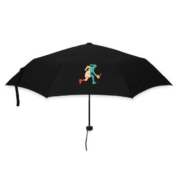 Retro Pickleball Professional Pickleball Fan Pickleball - Umbrella (small) - black - Front