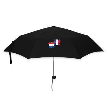 Pays-Bas France Drapeau néerlandais - Parapluie standard - noir - Devant
