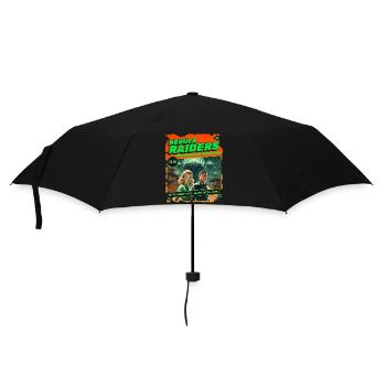 Nebula Raiders, 50s, 1950's Comic, Space - Umbrella (small) - black - Front
