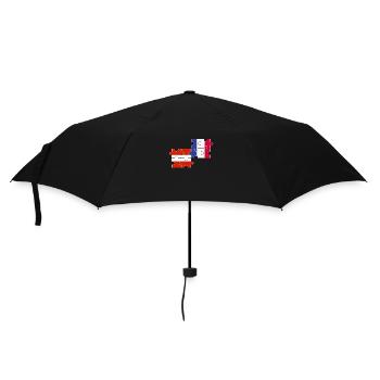 Austria, France, flag, Austria, - Umbrella (small) - black - Front