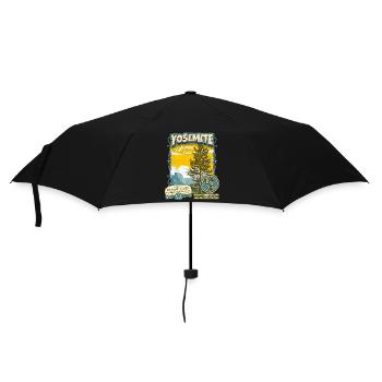 Parc national de Yosemite, affiche californienne Vintage - Parapluie standard - noir - Devant