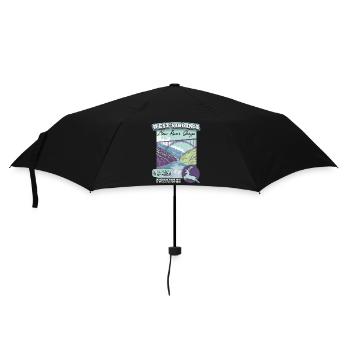 West Virginia Vintage, New River Gorge, WPA Poster - Umbrella (small) - black - Front