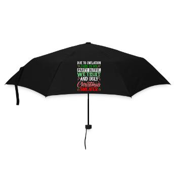 Aufgrund Der Inflation ist das mein Wetsuit - Regenschirm (klein) - Schwarz - Vorne