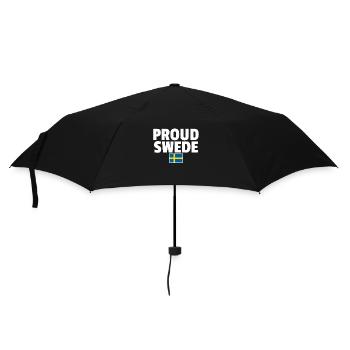 Fier Suédois Suède Drapeau suédois Suède - Parapluie standard - noir - Devant