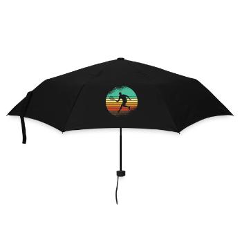 Retro Paddleball Paddle Tennis Padel Tennis Padel - Umbrella (small) - black - Front