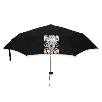 Kammerjäger - Regenschirm (klein) - Schwarz - Vorne