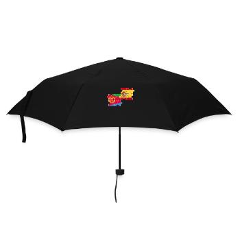 Eritrea Spain Flag Spanish Eritrean - Umbrella (small) - black - Front