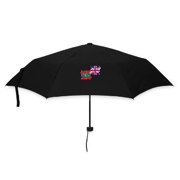 Maldives Drapeau du Royaume-Uni Maldiviens britannique - Parapluie standard - noir - Devant