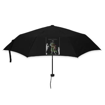 Geckos Chinese Hanzi Lizard Gekkota Crested - Umbrella (small) - black - Front