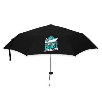 What Happens On Cruise Stays On Cruise Cruise - Umbrella (small) - black - Front