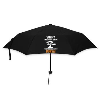 Was Thinking About My Bonsai Indoor Bonsai - Umbrella (small) - black - Front