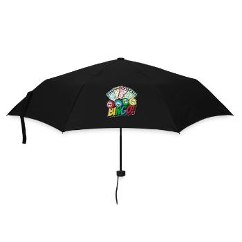 Daubers Professional Caller Bingo Lover Bingo - Parapluie standard - noir - Devant
