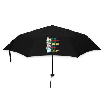 Comment se fait-il que tout le monde crie bingo Daubers Caller - Parapluie standard - noir - Devant