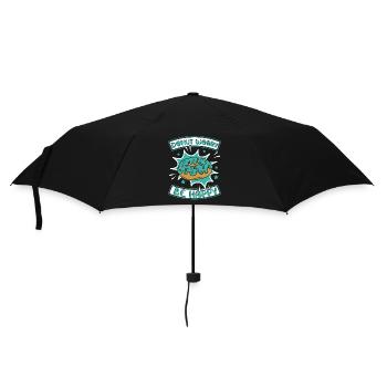 Donut Worry Be Happy Fabricant de beignets Glazed Lover - Parapluie standard - noir - Devant
