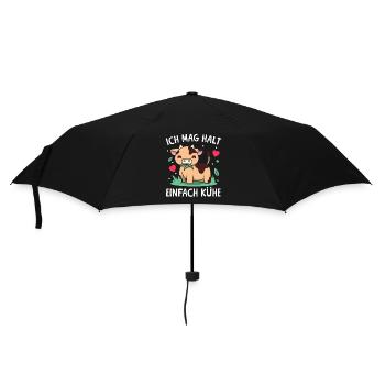 Viehzucht Tierzucht Bauer - Ich Mag Halt Einfach - Regenschirm (klein) - Schwarz - Vorne