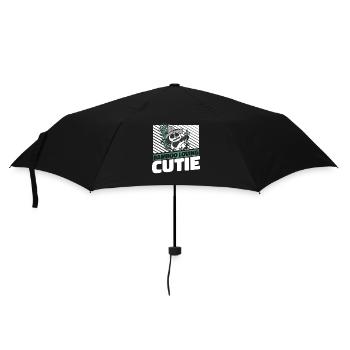 Bambou Aimant Cutie Panda Ours Ami Panda Géant - Parapluie standard - noir - Devant