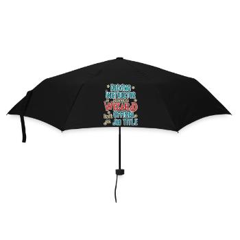 Instructeur de conduite Wizard Auto-école - Parapluie standard - noir - Devant
