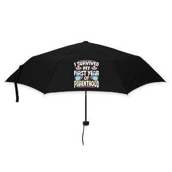 Education - surviving the first year of parenthood - Umbrella (small) - black - Front