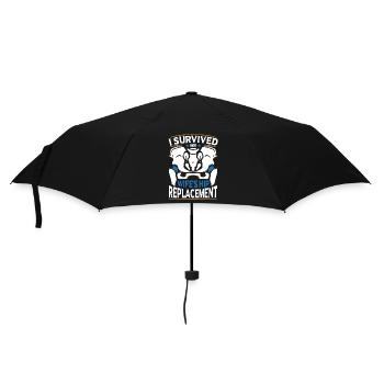 La chirurgie de l’articulation de la hanche consiste à remplacer l’articulation de la hanche. - Parapluie standard - noir - Devant