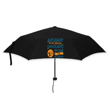 Bogenschießen Bogenschütze - Regenschirm (klein) - Schwarz - Vorne