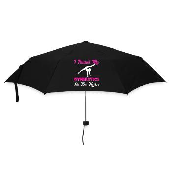 Gymnastik Training Fitness Gym - Regenschirm (klein) - Schwarz - Vorne