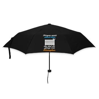 Heizungsbauer Heizungsbau Klempner Installateur - Regenschirm (klein) - Schwarz - Vorne