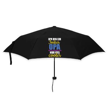 Biene Imker Geschenk Honig Honig Dealer Hobby - Regenschirm (klein) - Schwarz - Vorne
