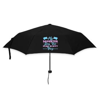 Garde de couleur - Parapluie standard - noir - Devant