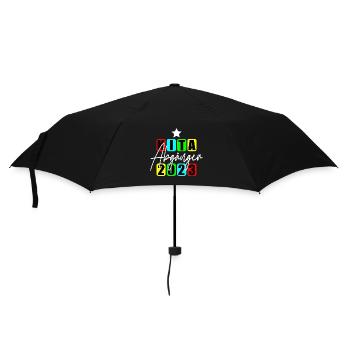 Kita Abgänger 2023 - Regenschirm (klein) - Schwarz - Vorne
